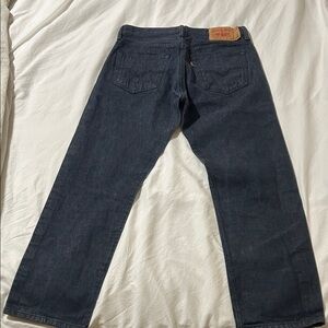 Levi's Dark Blue Straight Jeans